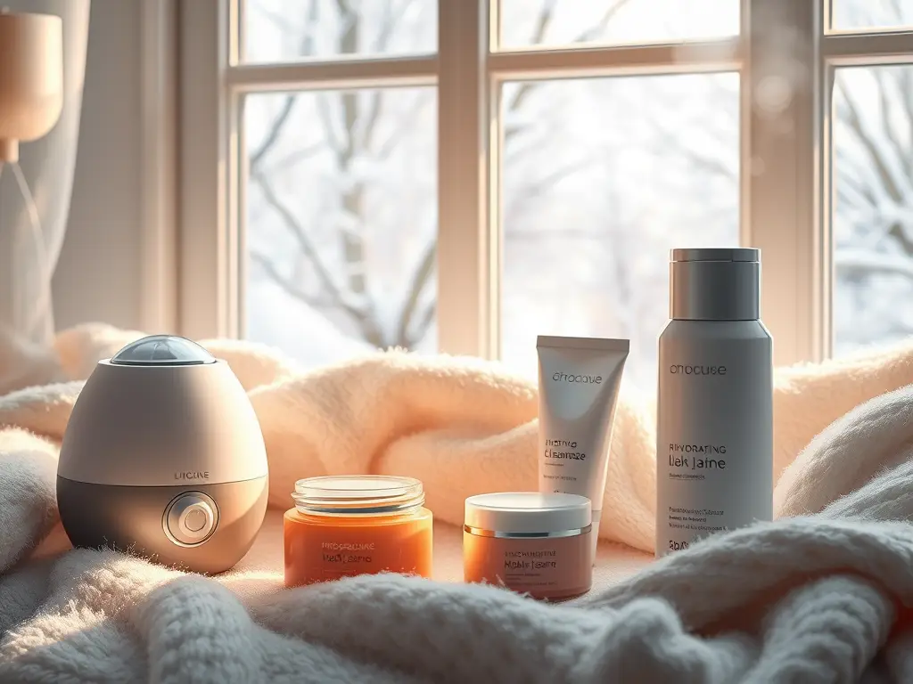 Winter skincare hydration